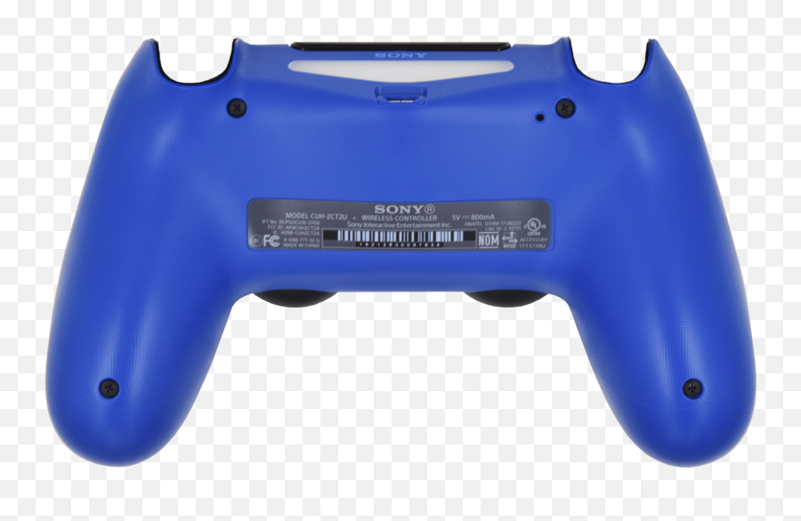 Ps4 Controller Wave Blue Back Shell - Back Of A Ps4 Controller Png,Ps4 Pro Png