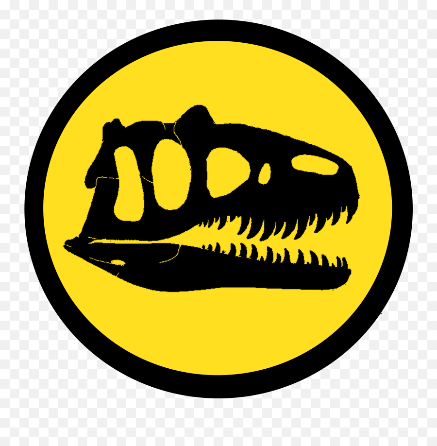 Allosaurus Jurassic Park Logo - Dinosaur Logo De Jurassic Park Png,Jurassic Park Logo Png