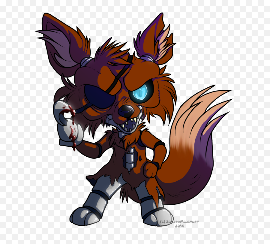 Chibi Foxy - Cartoon Png,Foxy Png