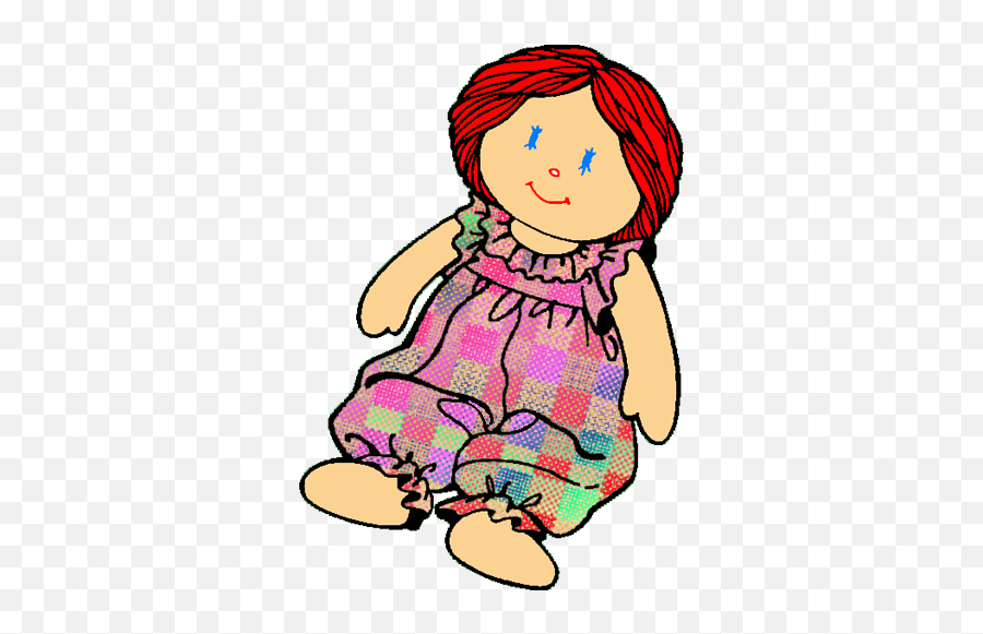 Download Rag Doll Clip Art For Pinterest - Doll Coloring Transparent Doll Clipart Png,Pinterest Logo Png Transparent Background