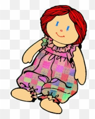 Download Rag Doll Clip Art For Pinterest - Coloring Transparent Clipart Png