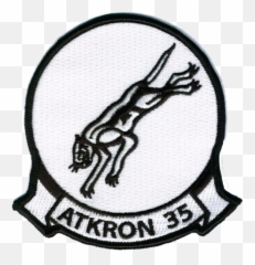 Attack Squadron 35 Logo Transparent Cartoon - Jingfm Va Black Panthers png