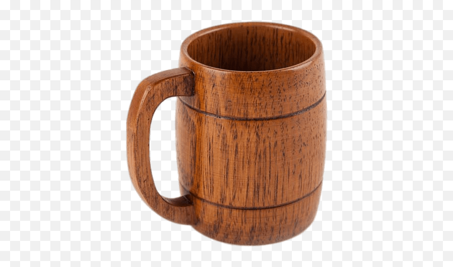 Beer Mug Barrel Transparent Png - Wooden Cup Of Beer,Beer Mug Png