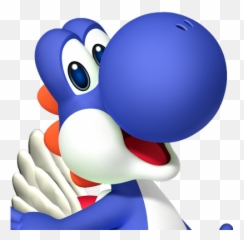 Blue Yoshi Blueyoshi3ds Twitter - Brown Yoshi Png,Yoshi Transparent