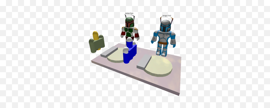 Jango U0026amp Boba Fett Morphs - Roblox Figurine Png,Boba Fett Png