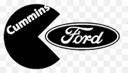 Cummins Eats Ford Pac - Man Emblem png