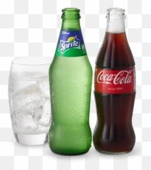 Wagamama Menu Drinks - Coke And Sprite Png
