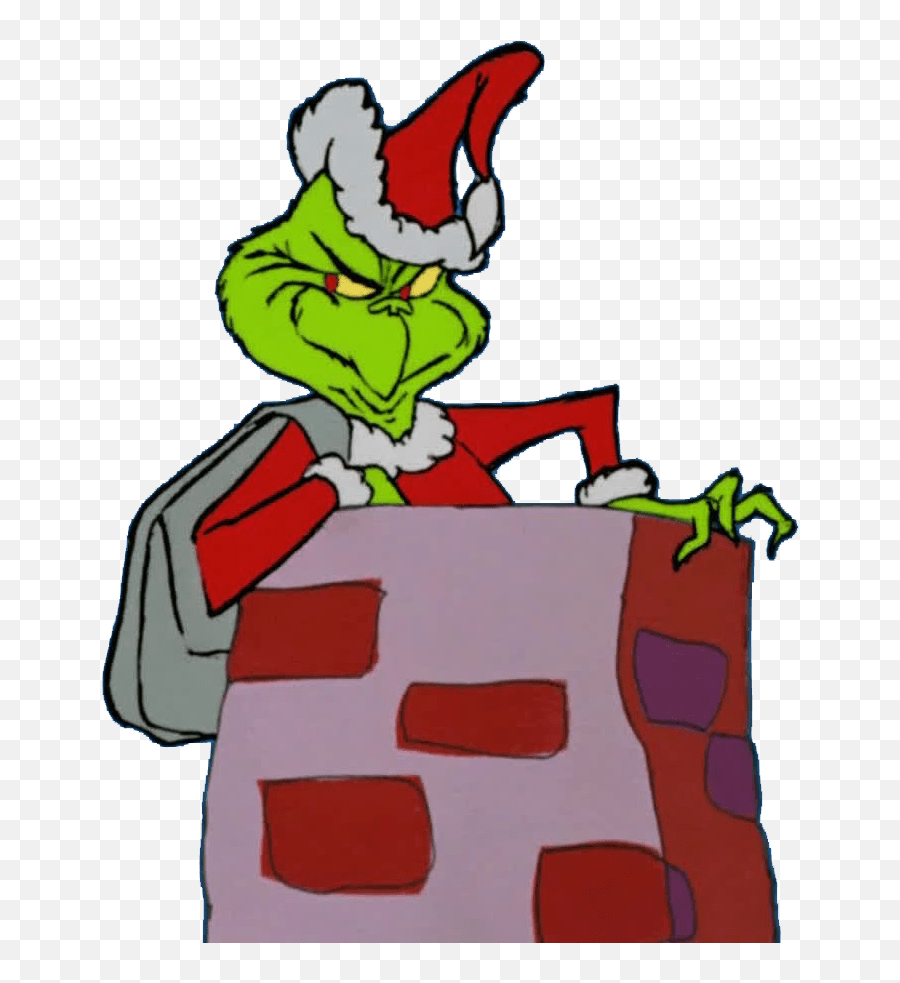 Grinch And Dog Clipart - Grinch Stole Christmas Cartoon Png,Grinch Png