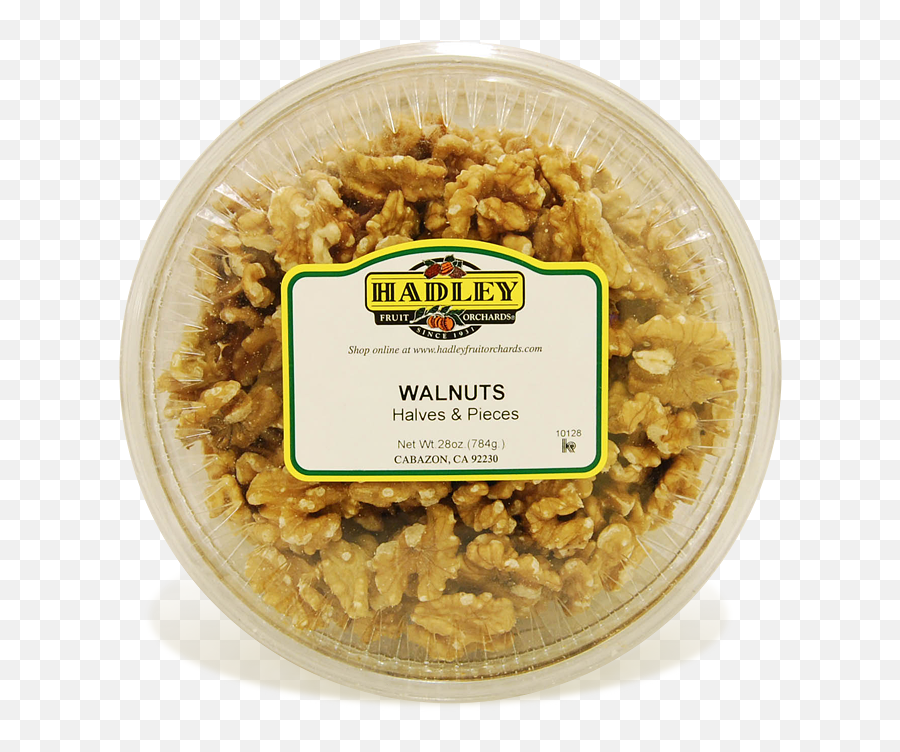 Walnuts Halves And Pieces - 24 Oz Hadley Fruit Orchards Hadley Fruit Orchards Png,Walnuts Png