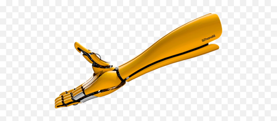 This Amazingly Limber Bionic Arm Connects To Your Smartphone - Gold Robot Hand Png,Arm Transparent