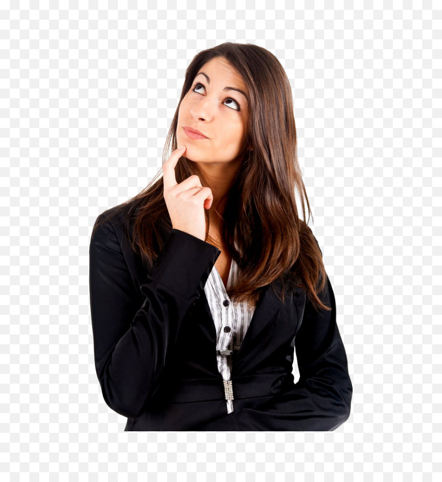 Download Thinking Woman Hq Png Image - Woman Thinking Png,Female Png