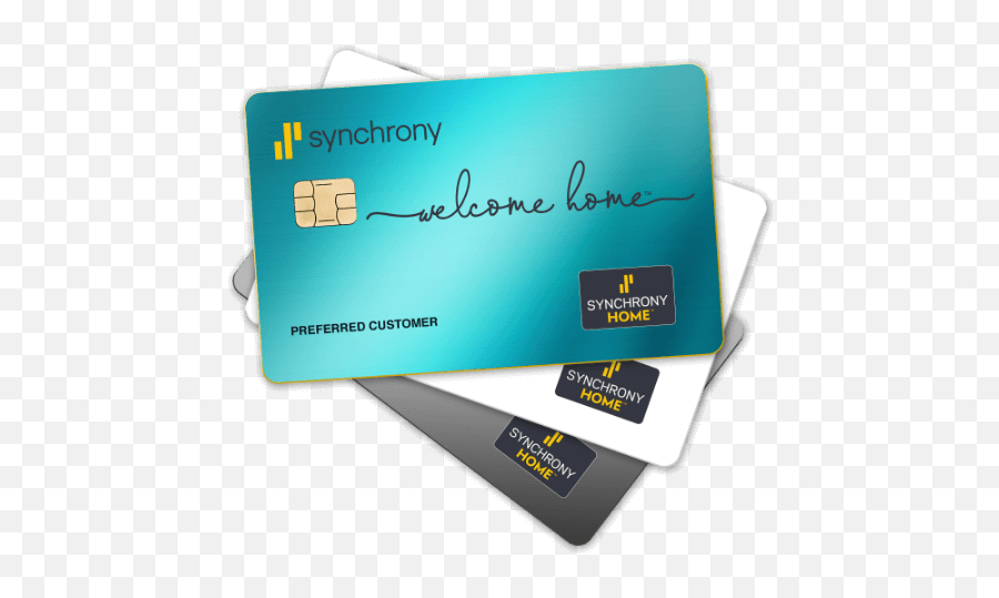 Synchrony Home Credit Card Mysynchrony - Horizontal Png,Major Credit Card Logos