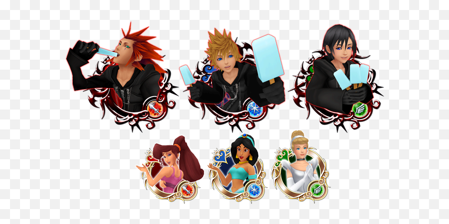 Informationkingdom Hearts Union - Khux Axel Roxas Xion Png,Roxas Png