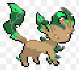 Leafeon Pixel Art Maker - Pokemon Pixel Art Leafeon Png,Leafeon Png