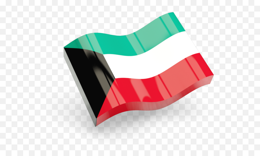 Glossy Wave Icon Illustration Of Flag Kuwait - Dominican Republic Flag Icon Png,Glossy Png