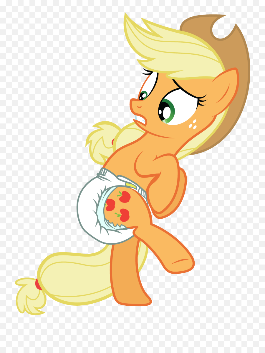 Diaper - My Little Pony Diaper Png,Applejack Png