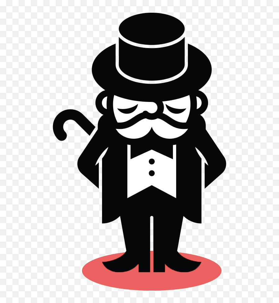 How A Left - Rich Uncle Pennybags Monopoly Icon Png,Monopoly Png