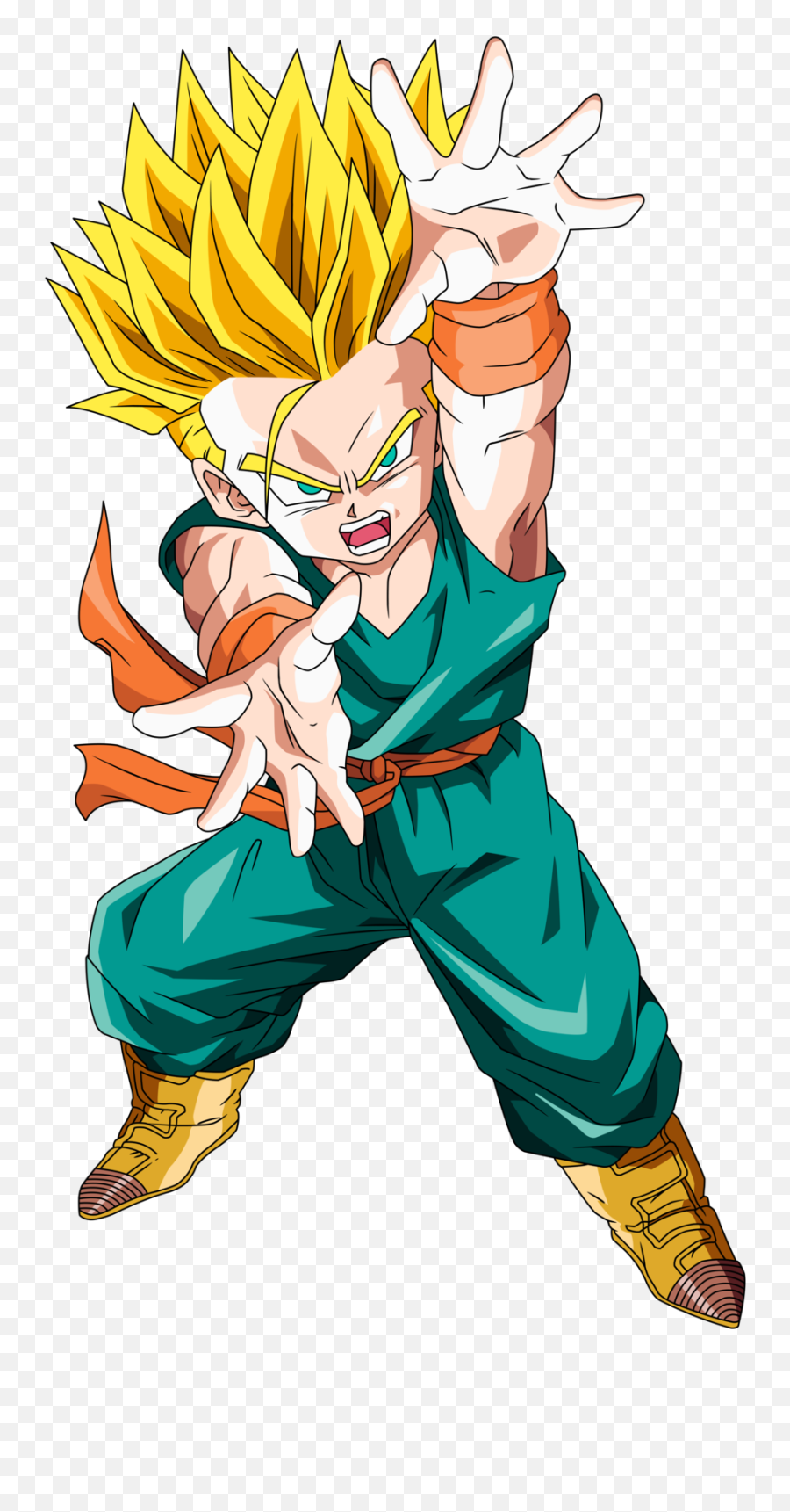 Cabba Vs Kid Trunks - Trunks Kid Dragon Ball Png,Trunks Png