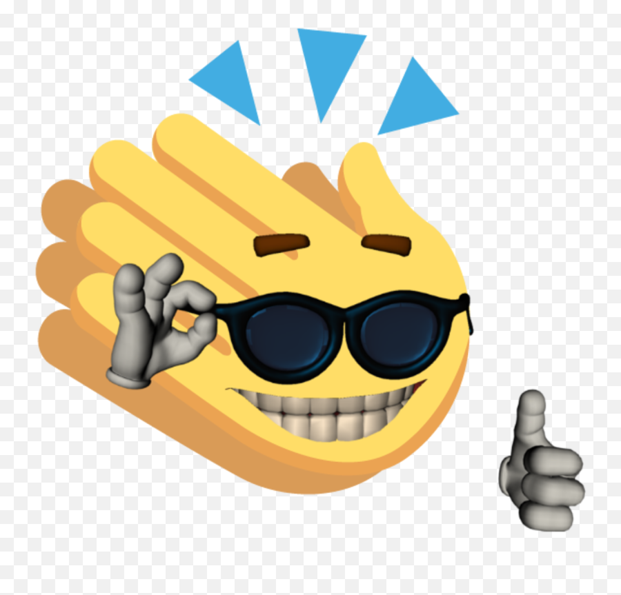 Picardia Meme Clipart - Clapping Hands Emoji Png,Meme Sunglasses Png