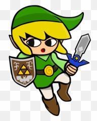 Toon Link Brawl Minus By Pinclock - Fictional Character Png,Toon Link Png