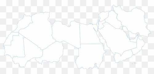 Map Of Africa Png - Middle East And North Africa Map Png Mena Region Map Vector,Africa Png