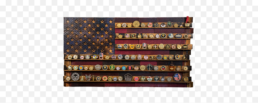 The Heritage Flag Company - Wooden Flag Coin Rack Png,American Flag Circle Png