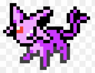 Pixilart - Espeon by ArrowJolteon Pixel Art Pokemon png