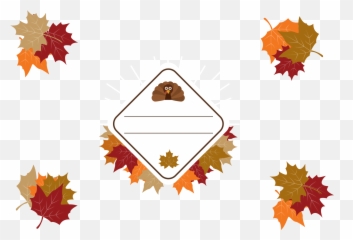 Thanksgiving Maple Leaf Clip Art - Leaves Art png