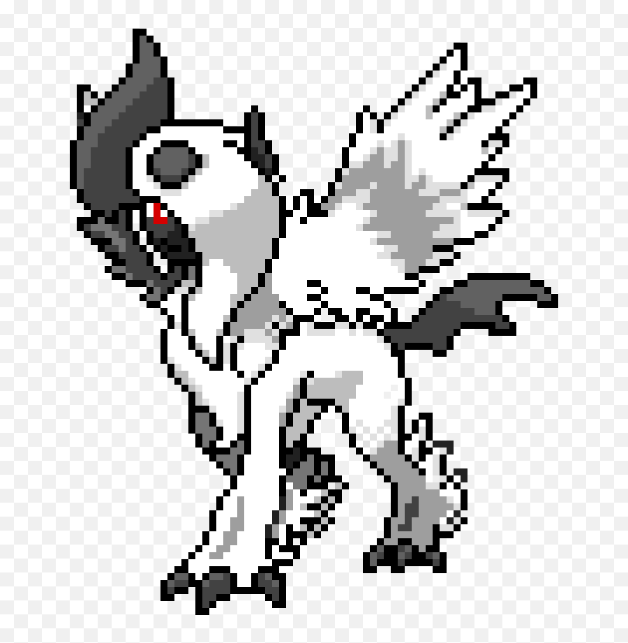 Pixilart - Mega Absol By Goatwithapen Fictional Character Png,Absol Png