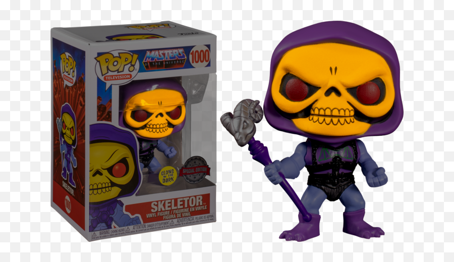 Masters Of The Universe Funko Pop Battle Armor Skeletor Gitd 1000 Pre - Order Skeletor Png,Skeletor Transparent