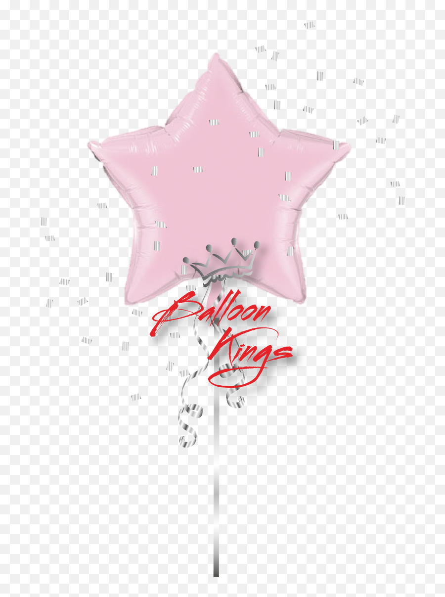 Pearl Pink Star - Star Balloon Png,Pink Star Png