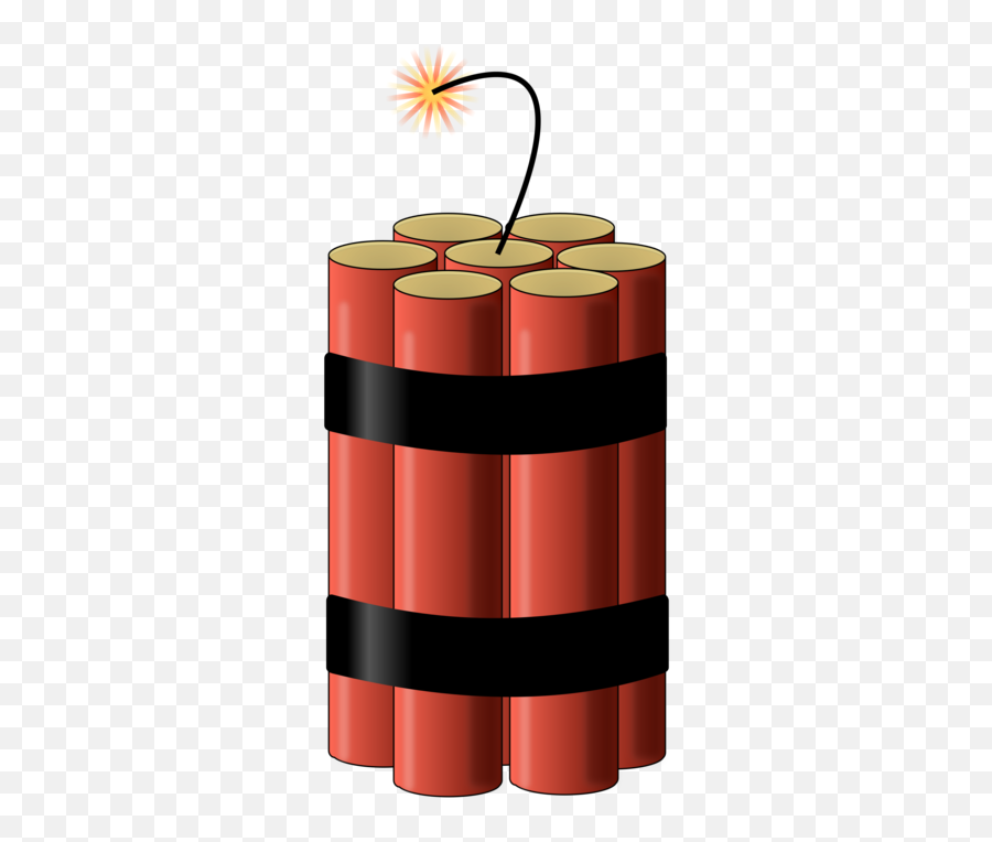 Orange Cylinder Tnt Png Clipart - Dynamite Clipart Png,Tnt Png