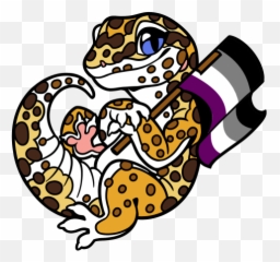 Fursona Pins - Non Binary Leopard Gecko Art Png,Leopard Gecko Png