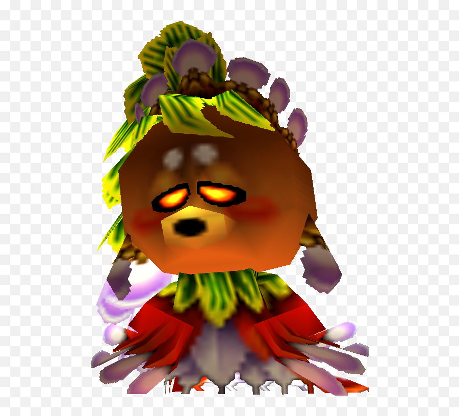 Zelda Majoras Mask Princesa Deku - Legend Of Zelda Mask Deku King Png,Majora's Mask Transparent