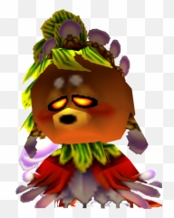 Zelda Majoras Mask Princesa Deku - Legend Of Zelda Mask Deku King Png,Majora's Mask Transparent