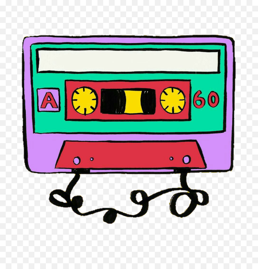 Hippie Clipart 70s - 80s Mixtape Clipart Png,70s Png