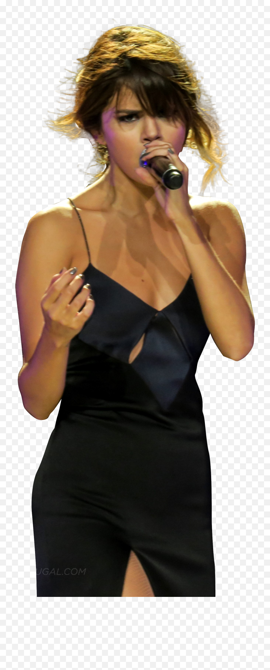 Selena Gomez Singing - Clubwear,Vanessa Hudgens Png Selena Gomez Singing - Clubwear,Vanessa Hudgens Png
