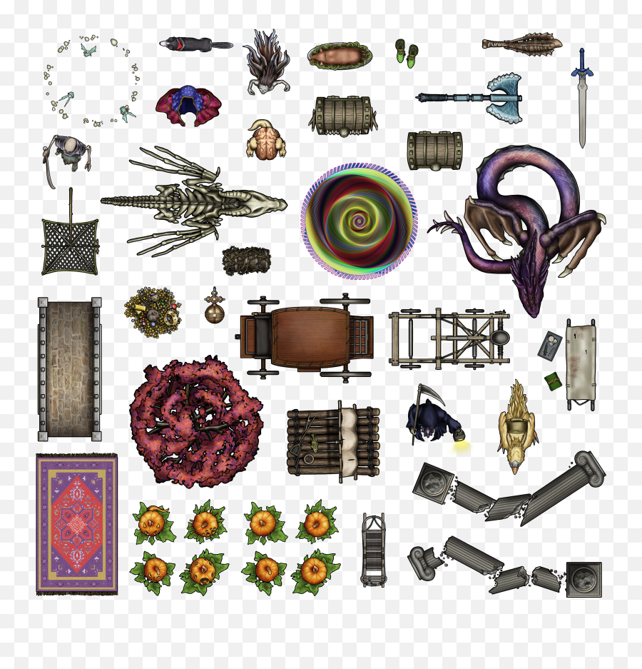 Fantasy Map Making Tabletop Rpg Maps - Item Tokens For Roll20 Png,Dnd Potion Map Icon