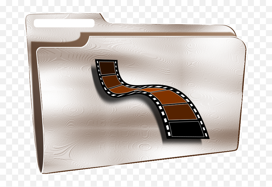 Free Clip Art Folder Icon Plastic Videos By Roshellin - Solid Png,Orange Is The New Black Folder Icon
