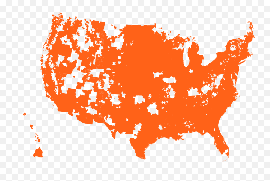 Credo Mobile Coverage Map - Popular Sports Usa Map Png,Boost Icon Phone