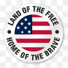 Brave Png - Circle 3592690 Vippng Land Of Free And Home Of Brave,Brave Png
