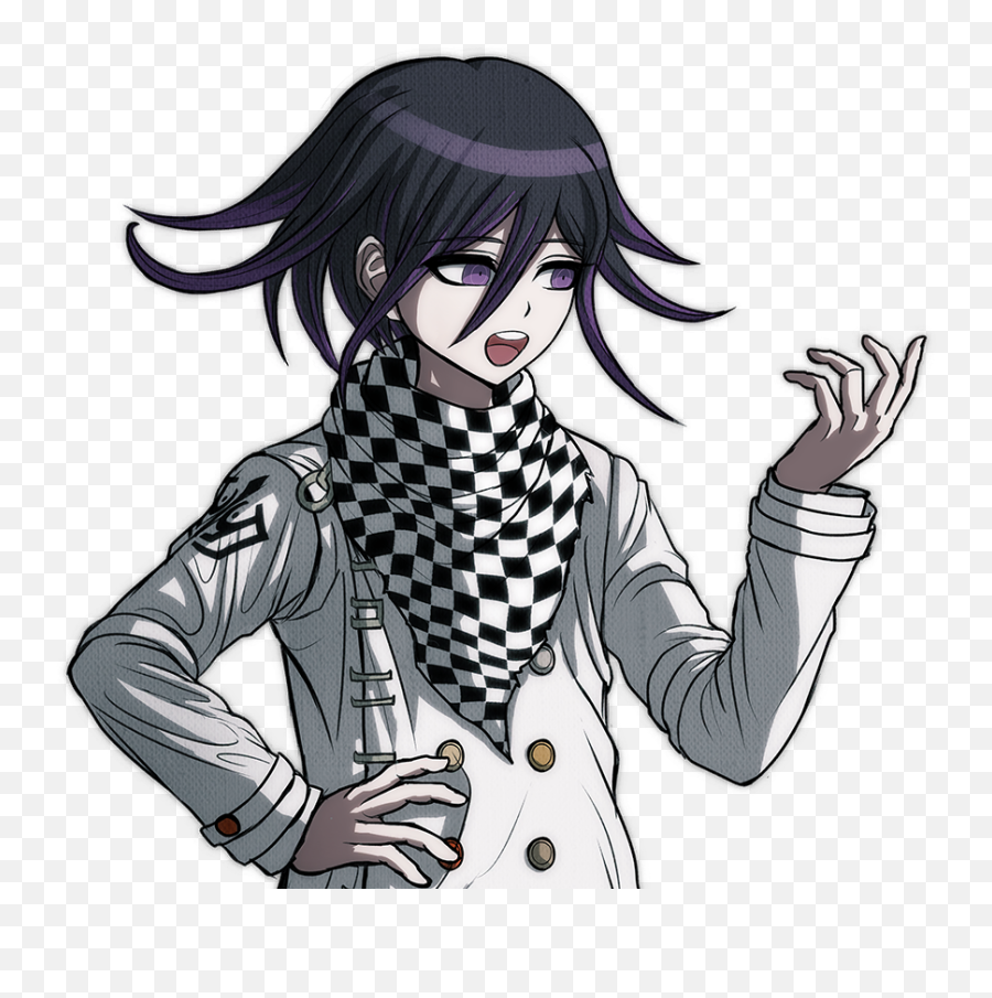 Kokichi blushing