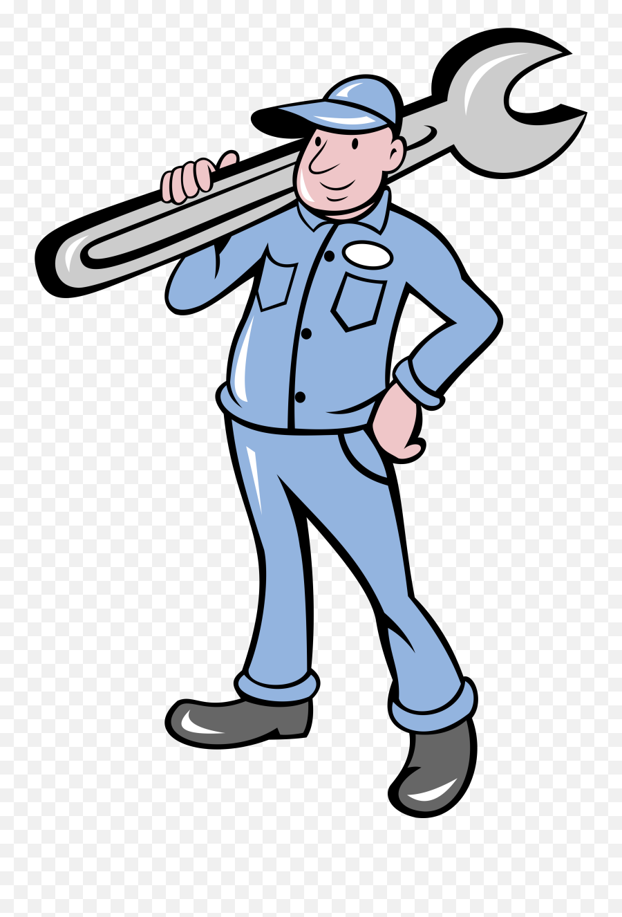 Cartoon Auto Repair Wrenches Transparent Background - Wrench Mechanic Clipart Transparent Background Png,Wrench Transparent Background