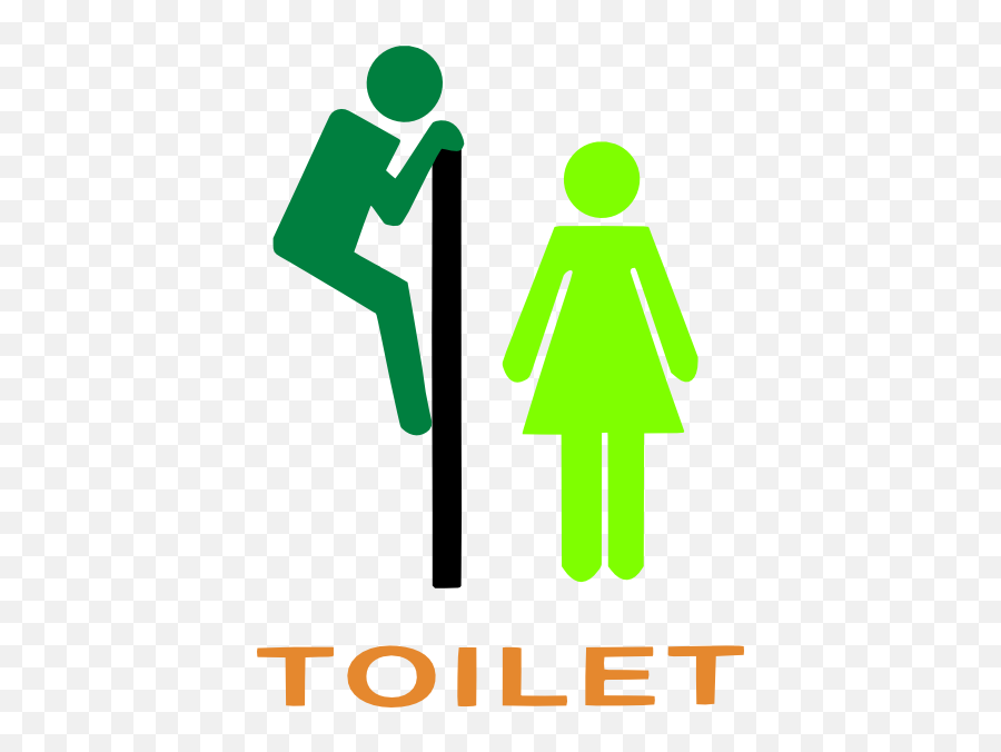 Toilet Logo Green Clip Art - Vector Clip Art Toilet Sign Png,Toilet Icon Vector