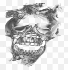 Hd Big Skull Smoke Png Transparant 2 - Transparent Background Smoke Cigarette,Big Smoke Png