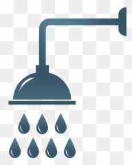 Shower Head Icon - Transparent Shower Head Clip Art Png Transparent Shower Head Clip Art,Head Icon Transparent
