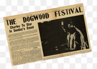 Download 1961 1966 Raycharles2 - Newspaper PNG Image with No