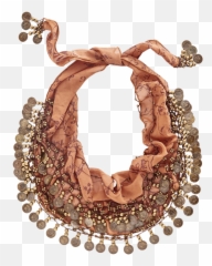 Italian Coin Collection Scarf - Patricia Nash png