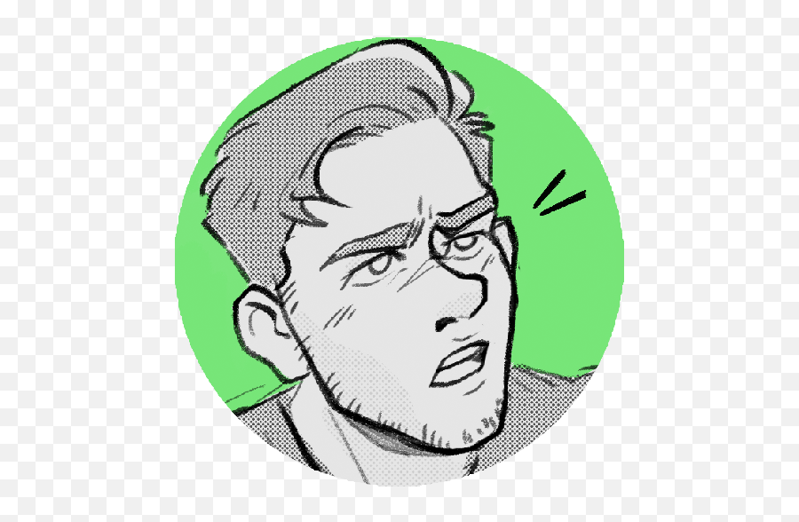 Fake Convin Au Comic Twitter - Hair Design Png,Connor Dbh Icon