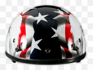 Çeliki Arthur Gelir American Flag Motorcycle Helmet - Motorcycle Helmet png